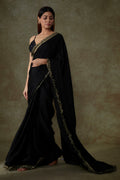 Light Yellow Bengal Pure Cotton Mulmul Kantha Printed Saree with Unstitched Blouse Piece (Copy)