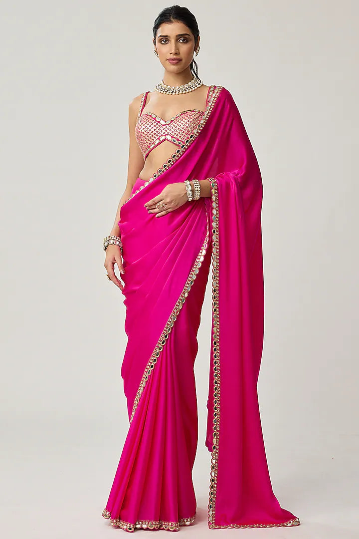 Light Yellow Bengal Pure Cotton Mulmul Kantha Printed Saree with Unstitched Blouse Piece (Copy)